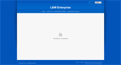 Desktop Screenshot of lwenterprise.com